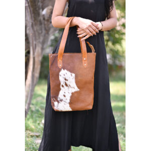 Cowhide Tote Bag
