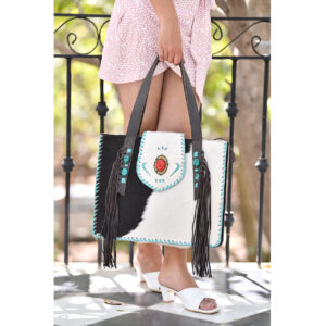 Cowhide Tote Bag