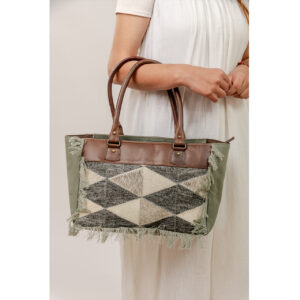 Cowhide Tote Bag