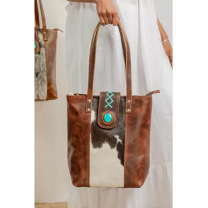Cowhide Tote Bag
