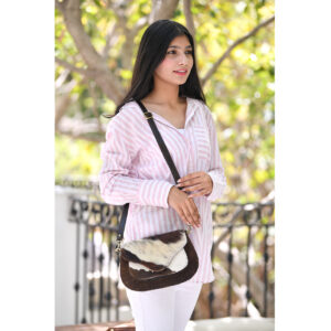 Weekend Cowhide Sling Bag