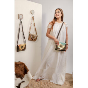 Maria Cowhide Sling Bag